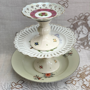 De Verhuurcentrale - Etagere huren high tea / vintage